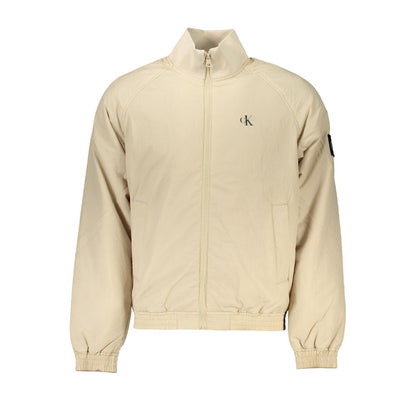 Calvin Klein Beige Polyamide Men Jacket 1728,67403481248,Beige,Bombers - Jackets & Coats - Clothing,Calvin Klein,Clothing,Jackets & Coats - Clothing,Men,New with tags,XL,XXL