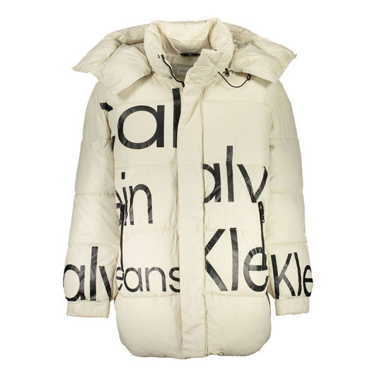 Calvin Klein Beige Polyester Men Jacket 1728,67403481248,Beige,Calvin Klein,Clothing,Jackets - Men - Clothing,M,Men,Men - Clothing,New with tags,XL