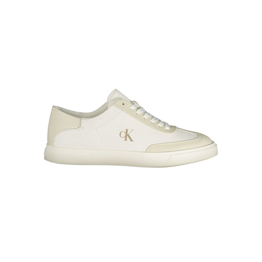 Calvin Klein Bianco Polyester Woman Sneaker 1728,67403481248,Athletic - Sneakers - Shoes,Calvin Klein,EU36/US6,EU37/US7,EU38/US8,EU39/US9,EU40/US10,EU41/US11,New with tags,Shoes,Sneakers - Shoes,White,Women