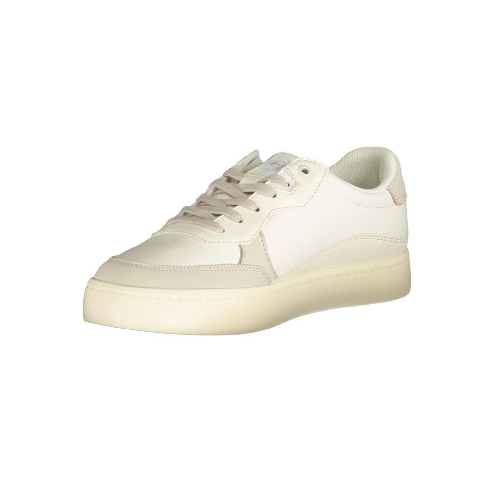 Calvin Klein Bianco Polyurethane Men Sneaker