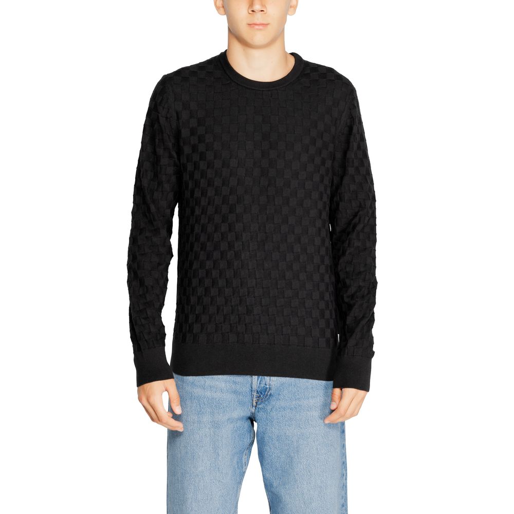 Calvin Klein Black Organic Cotton Sweatshirt Calvin Klein