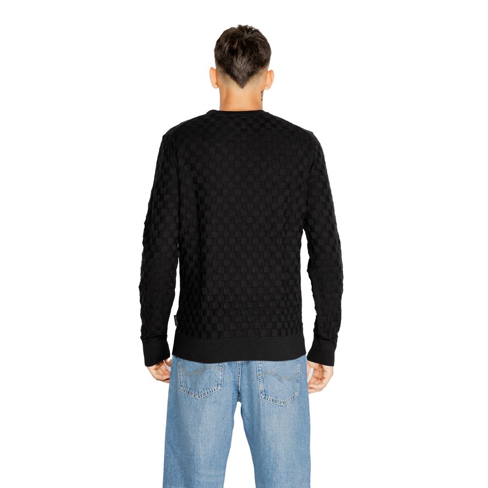 Calvin Klein Black Organic Cotton Sweatshirt Calvin Klein