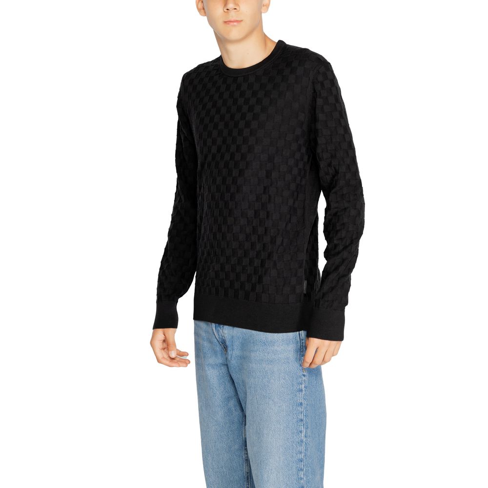 Calvin Klein Black Organic Cotton Sweatshirt Calvin Klein