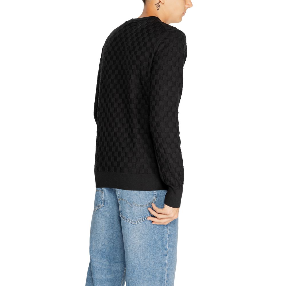 Calvin Klein Black Organic Cotton Sweatshirt Calvin Klein