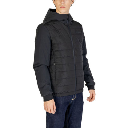 Calvin Klein Black Recycled Polyester Shell Jacket Calvin Klein