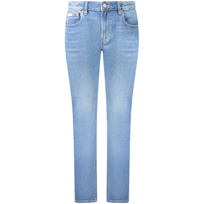 Calvin Klein Blu Cotton Women Jeans