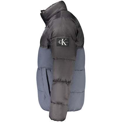 Calvin Klein Blue Polyester Men's Jacket 1728,67403481248,Blue,Calvin Klein,Clothing,Jackets & Coats - Clothing,M,Men,New with tags,S,Shell Jackets - Jackets & Coats - Clothing,XS