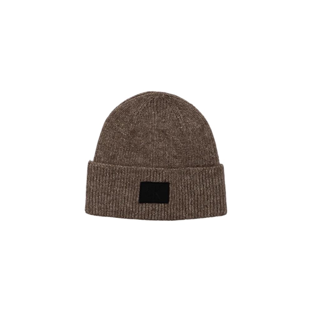 Calvin Klein Jeans Brown Marabou Cap (Baseball Hat) Calvin Klein Jeans