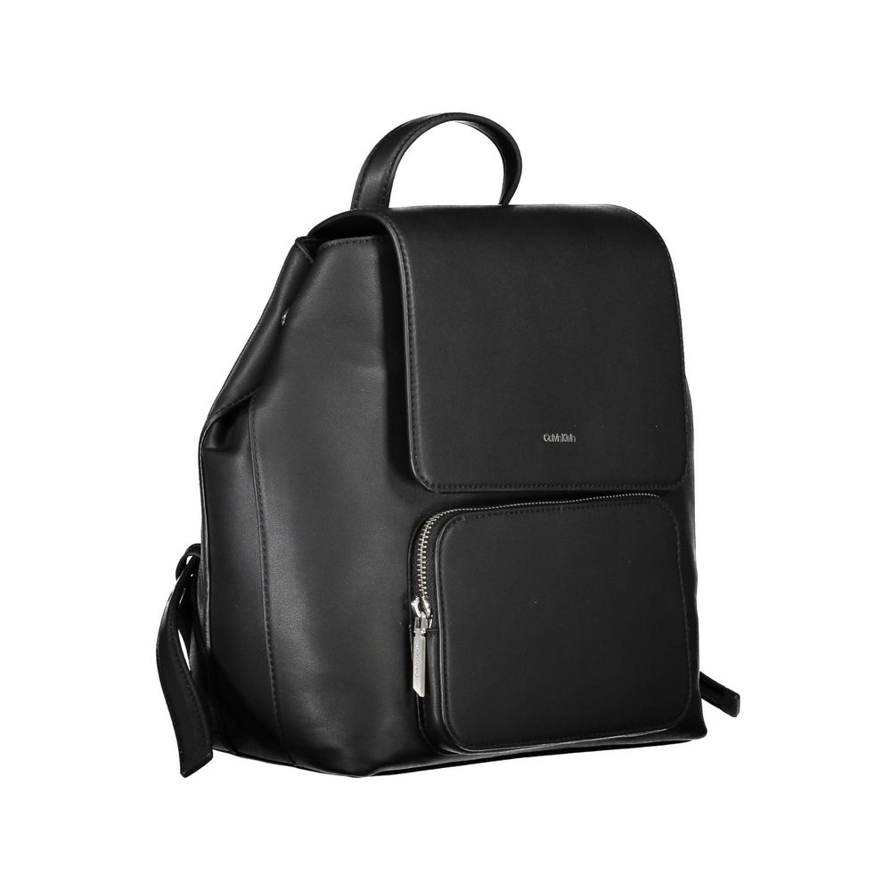 Calvin Klein Nero Polyester Women Backpack 1728,67403481248,Backpacks - Bags,Bags,Black,Calvin Klein,New with tags,Women
