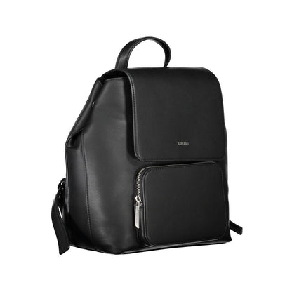 Calvin Klein Nero Polyester Women Backpack 1728,67403481248,Backpacks - Bags,Bags,Black,Calvin Klein,New with tags,Women