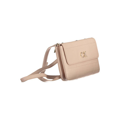 Calvin Klein Rosa Polyurethane Women Handbag 1728,67403481248,Bags,Calvin Klein,Handbags - Bags,Handbags - Women - Bags,New with tags,Pink,Women,Women - Bags