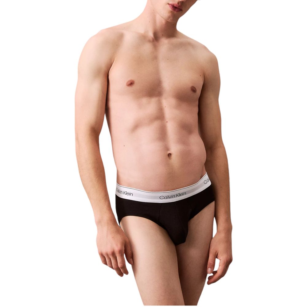 Calvin Klein Underwear Gray Cotton Briefs Calvin Klein Underwear