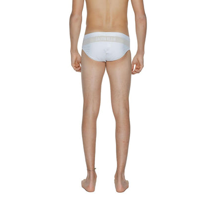 Calvin Klein White Polyamide Swim Briefs Calvin Klein