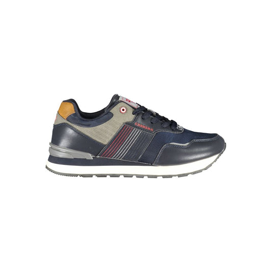 Carrera Blue Polyester Athletic Sneakers