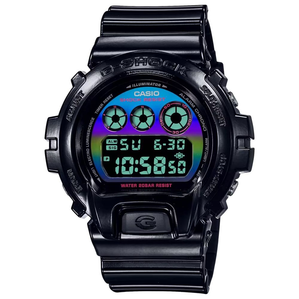 Casio Black Resin Digital Watch Casio