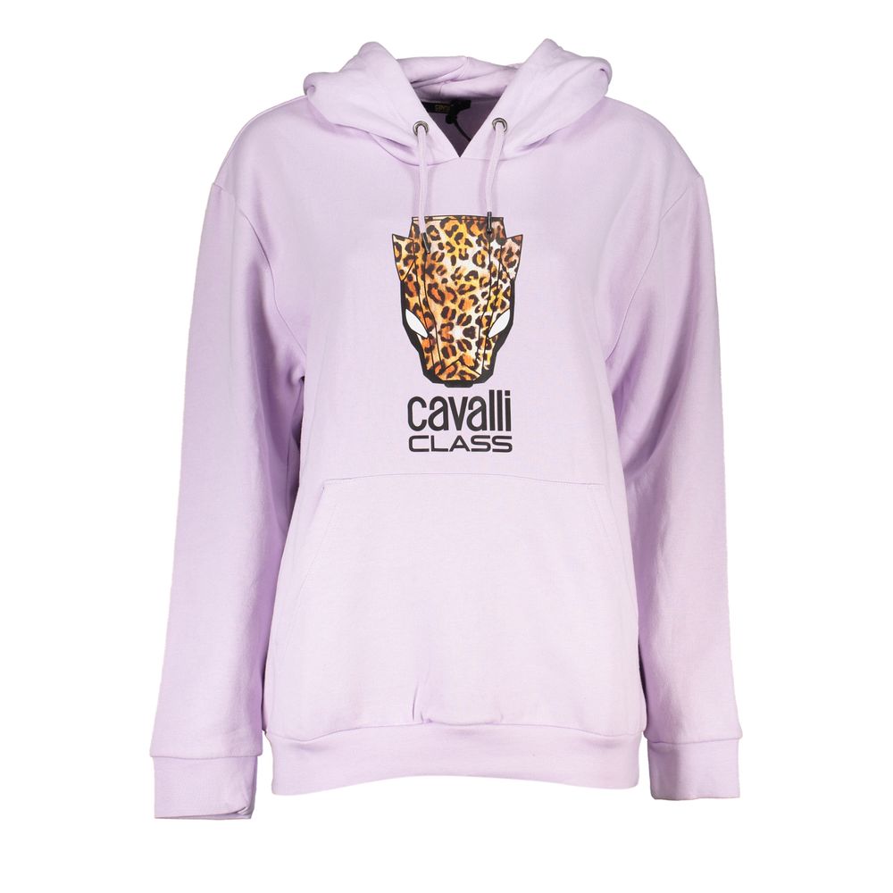 Cavalli Class "Viola Polyester Women Sweatshirt" 1728,67403481248,Cavalli Class,Clothing,L,New with tags,Purple,Sweaters - Clothing,Sweatshirts - Sweaters - Clothing,Women,XL,XXL