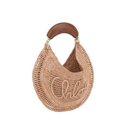 Chloé Beige Raffia Shoulder Bag 1728,72470364320,Bags,Beige,Chloé,New with tags,Shoulder Bags - Bags,Women