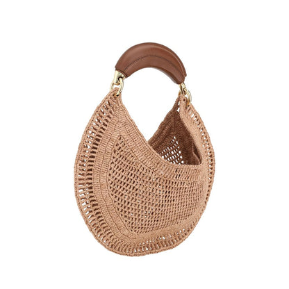Chloé Beige Raffia Shoulder Bag 1728,72470364320,Bags,Beige,Chloé,New with tags,Shoulder Bags - Bags,Women