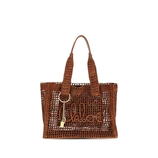 Chloé Brown Raffia Shoulder Bag 1728,72470364320,Bags,Brown,Chloé,New with tags,Shoulder Bags - Bags,Women
