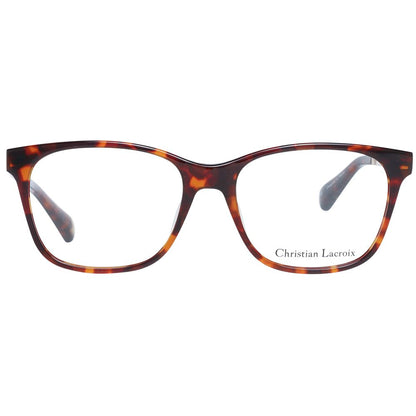 Christian Lacroix Brown Acetate Glasses (Frames) Christian Lacroix