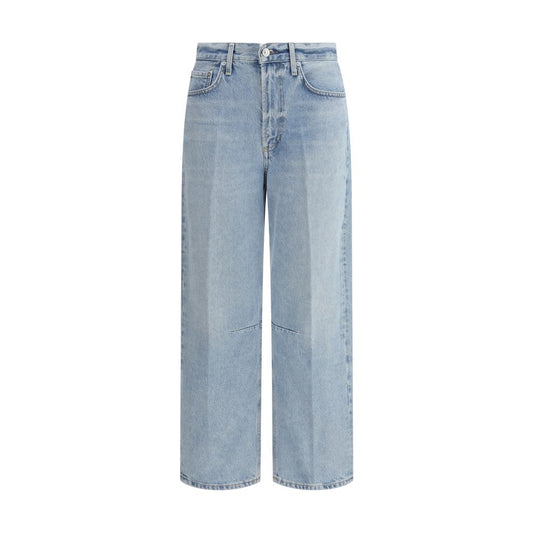 Citizens of Humanity Light Blue Cotton Straight-Leg Jeans Citizens of Humanity