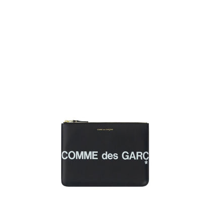 Comme Des Garçons Black Calf Leather Bos Taurus Wallet Comme Des Garçons