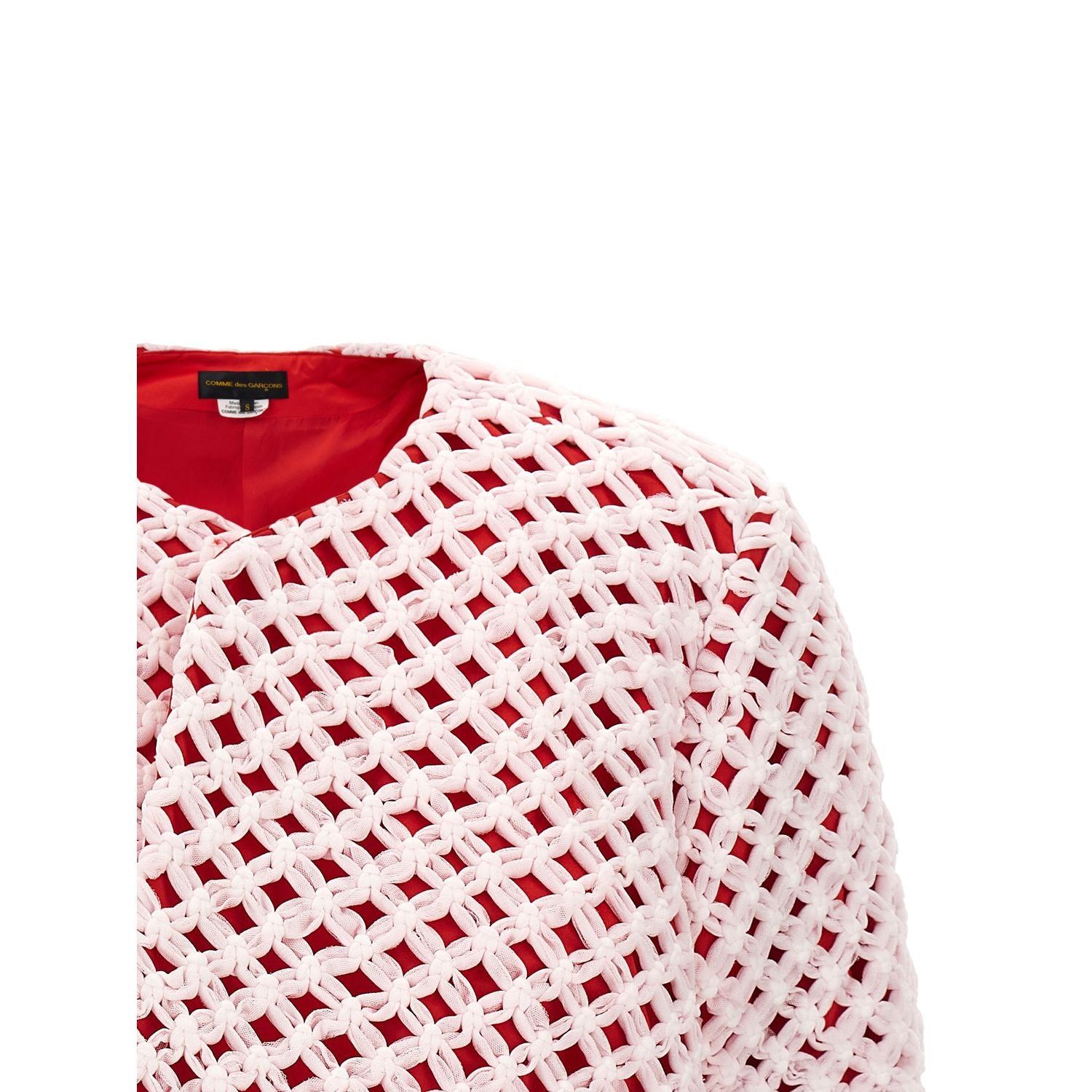 Comme Des Garçons Multicolor Polyester Blazer