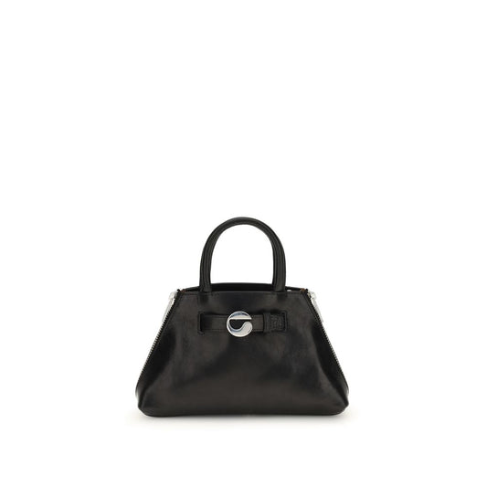 Coperni Black Calf Leather Bos Taurus Shoulder Bag