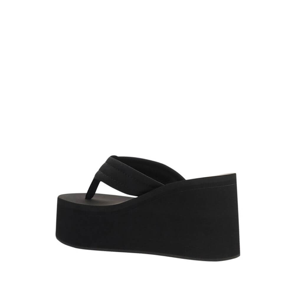 Coperni Black Polyamide Platform Sandals