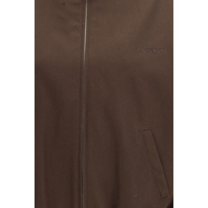 Courrèges Brown Polyester Bomber 1728,72470364320,Bombers - Jackets & Coats - Clothing,Brown,Clothing,Courrèges,Jackets & Coats - Clothing,M,New with tags,S,Women