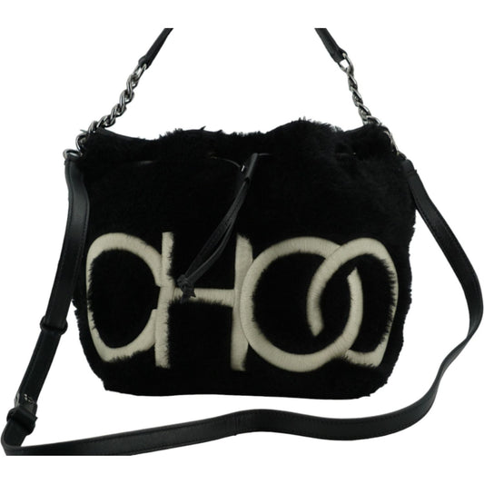 Jimmy Choo Black Leather Top Handle and Shoulder Bag black-leather-top-handle-and-shoulder-bag