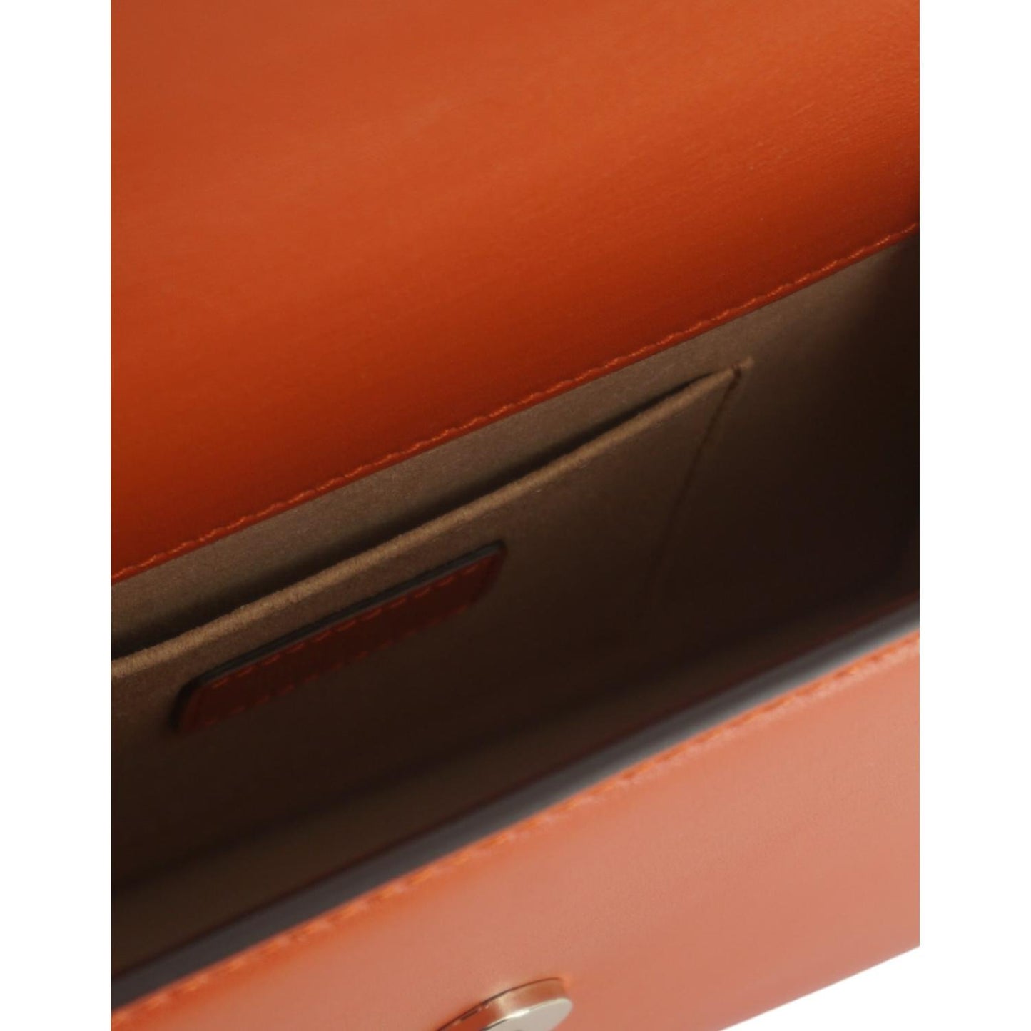 Jimmy Choo Dark Orange Calf Leather Shoulder Bag dark-orange-calf-leather-shoulder-bag
