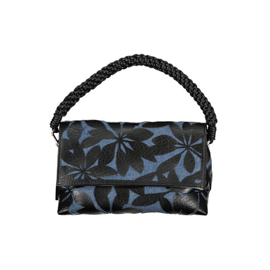 Desigual Nero Poliuretano Women Handbag