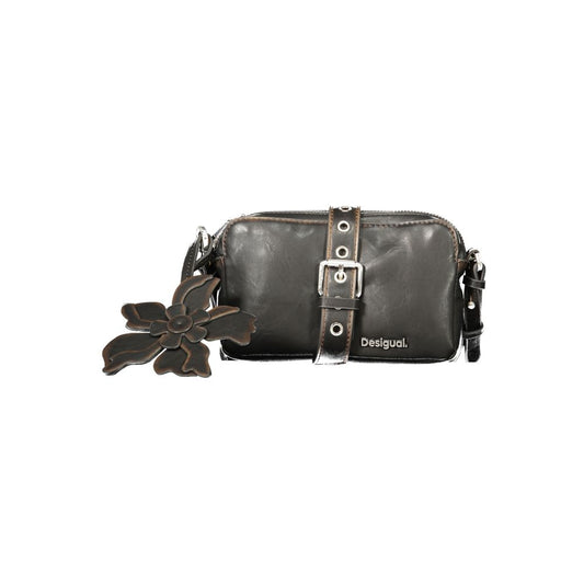 Desigual Marrone Polyurethane Women's Handbag 1728,67403481248,Bags,Brown,Desigual,Handbags - Bags,New with tags,Women