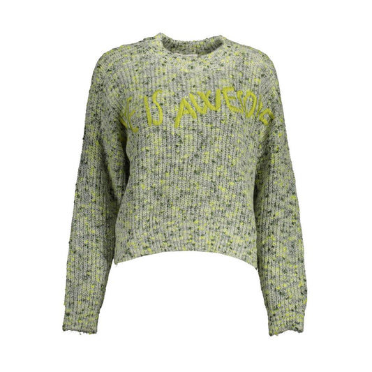 Desigual Verde Acrylic Women Sweater Desigual
