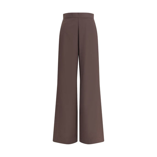 Di Stavnitser Brown Fleece Wool Casual Pants Di Stavnitser