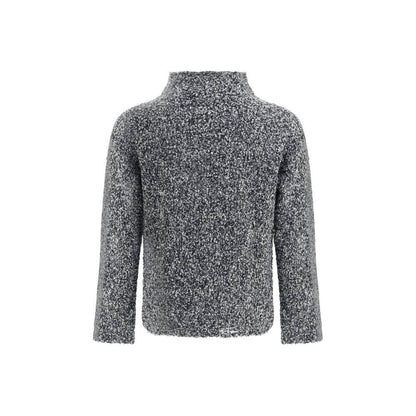Diesel Gray Wool Sweater