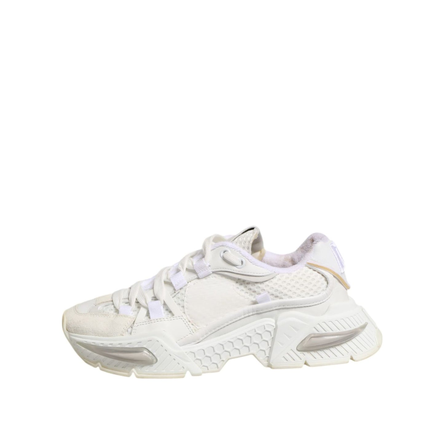 Dolce & Gabbana Airmaster White Women Low Top Sneakers Shoes