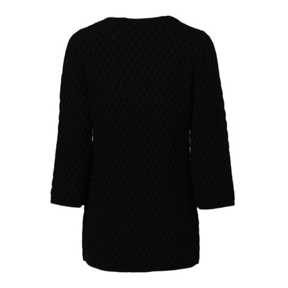 Dolce & Gabbana Black Cashmere Quilted Embellished Jacket Dolce & Gabbana