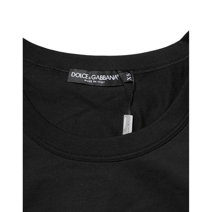 Dolce & Gabbana Black Cotton Sleeveless Underwear Men Tank Top