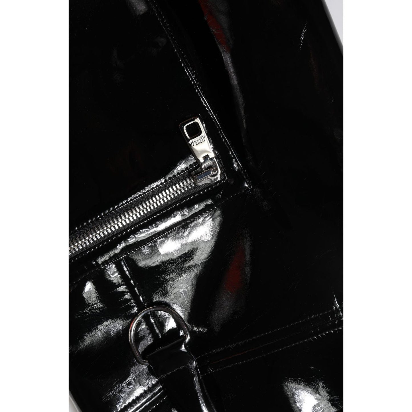 Dolce & Gabbana Black High Waist Cargo Bootcut Pants Dolce & Gabbana