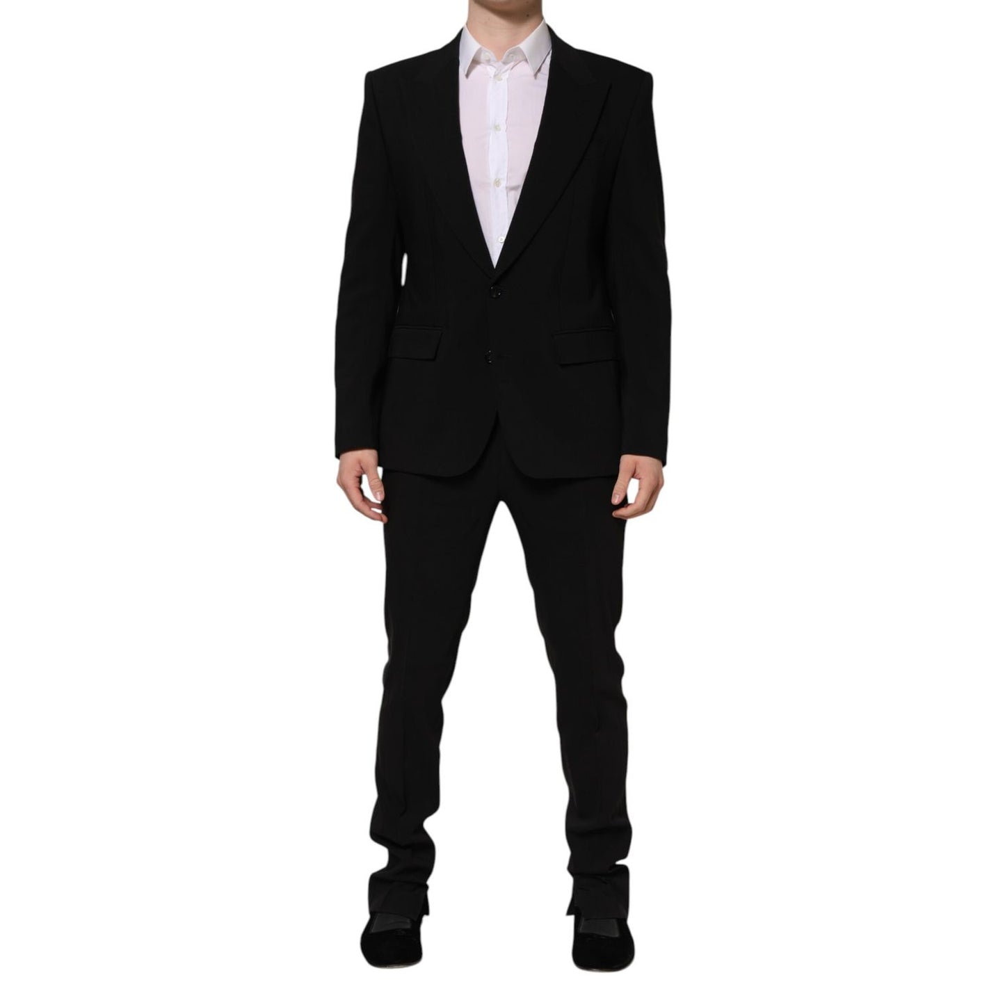 Dolce & Gabbana Black MARTINI Single Breasted 2 Piece Suit Dolce & Gabbana