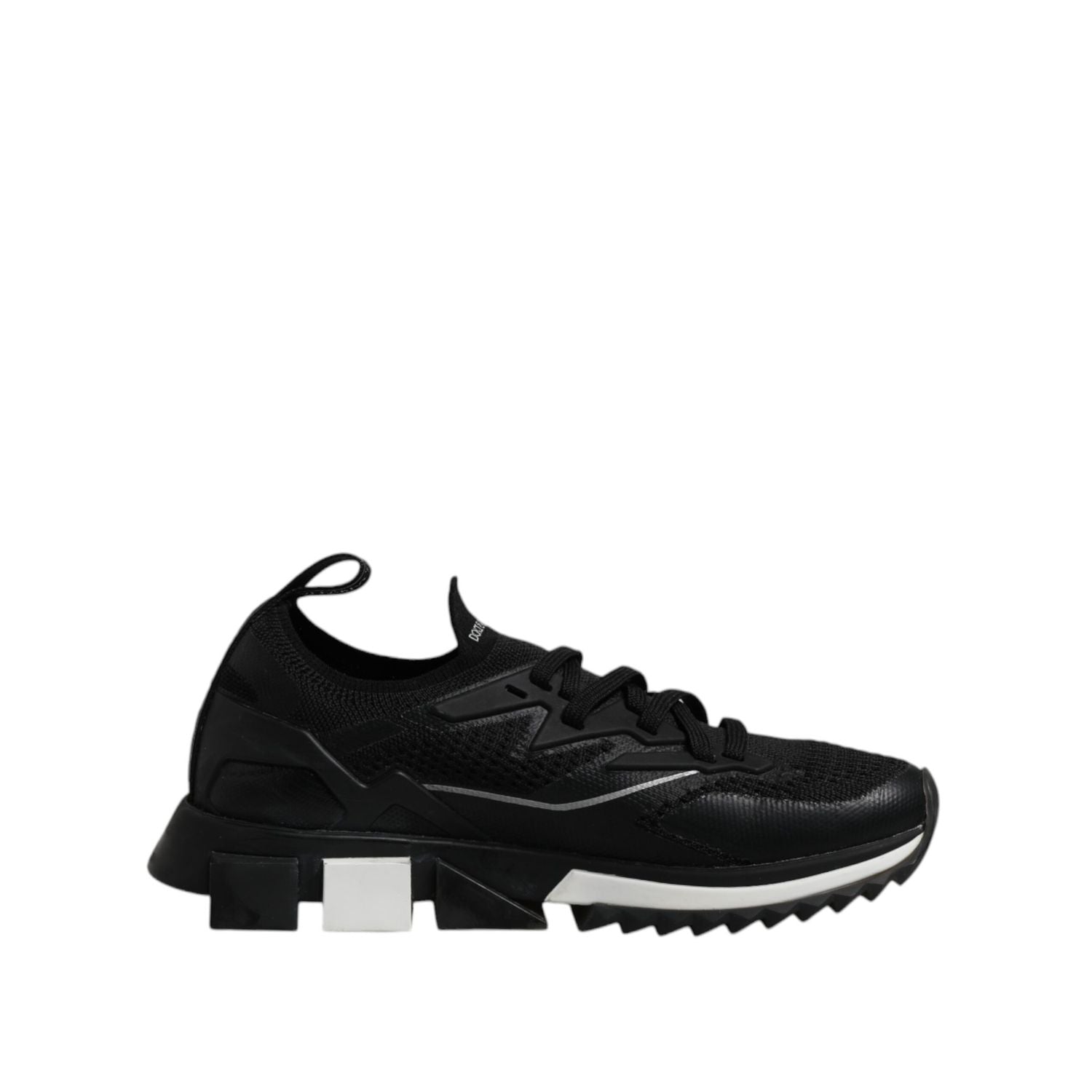 Dolce & Gabbana Black SORRENTO Lace Up Men Sneakers Shoes