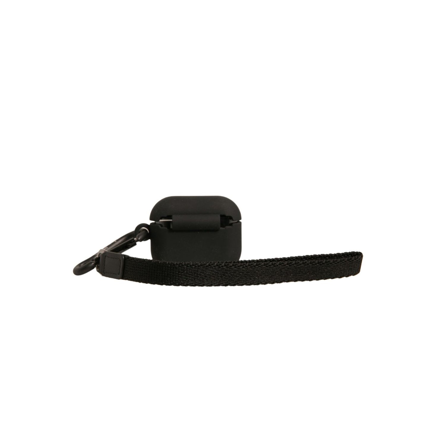 Dolce & Gabbana Black Silicone Rubber Logo Embossed Airpods Case Dolce & Gabbana