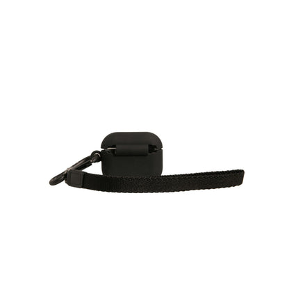 Dolce & Gabbana Black Silicone Rubber Logo Embossed Airpods Case Dolce & Gabbana