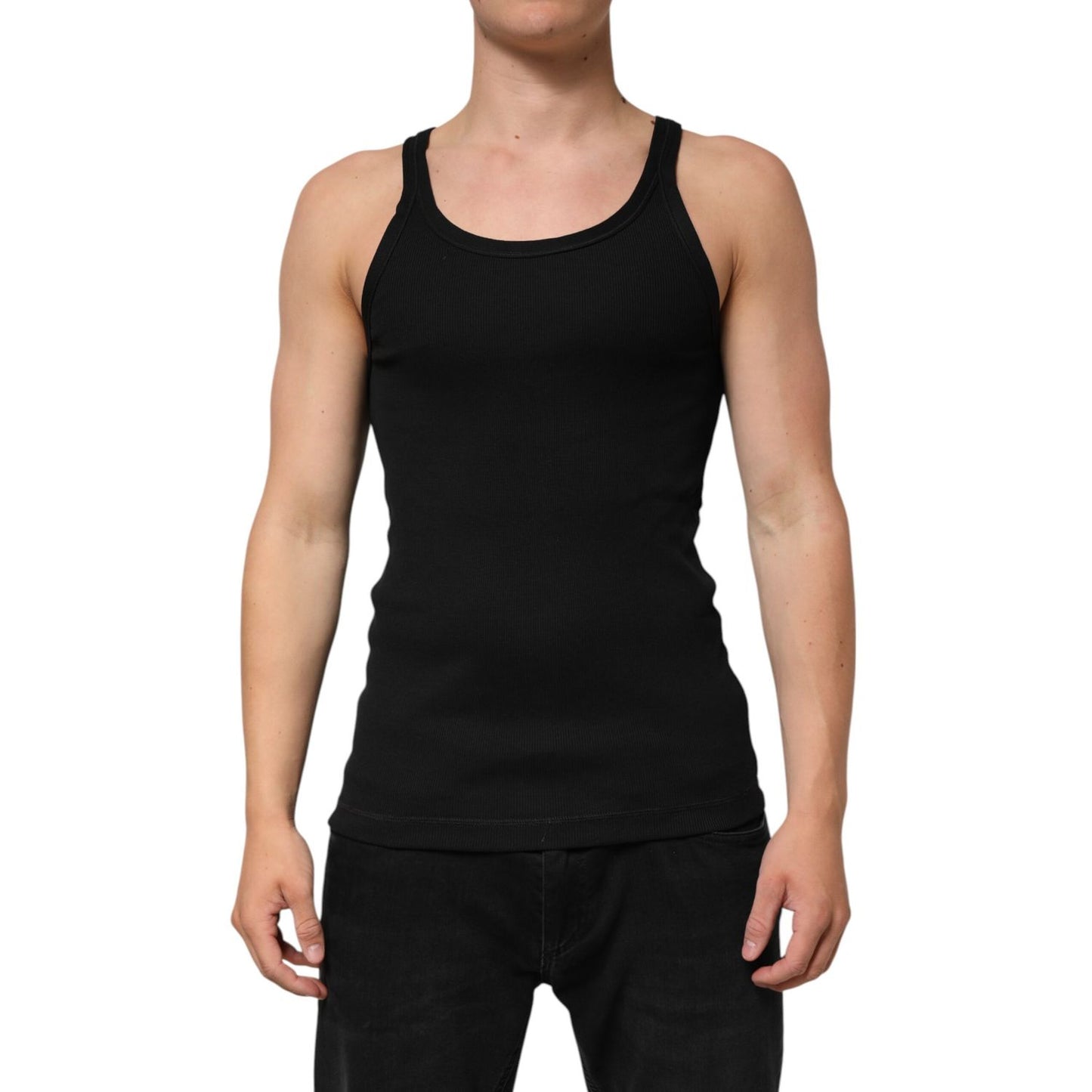 Dolce & Gabbana Black Tank Sleeveless Underwear Men T-shirt