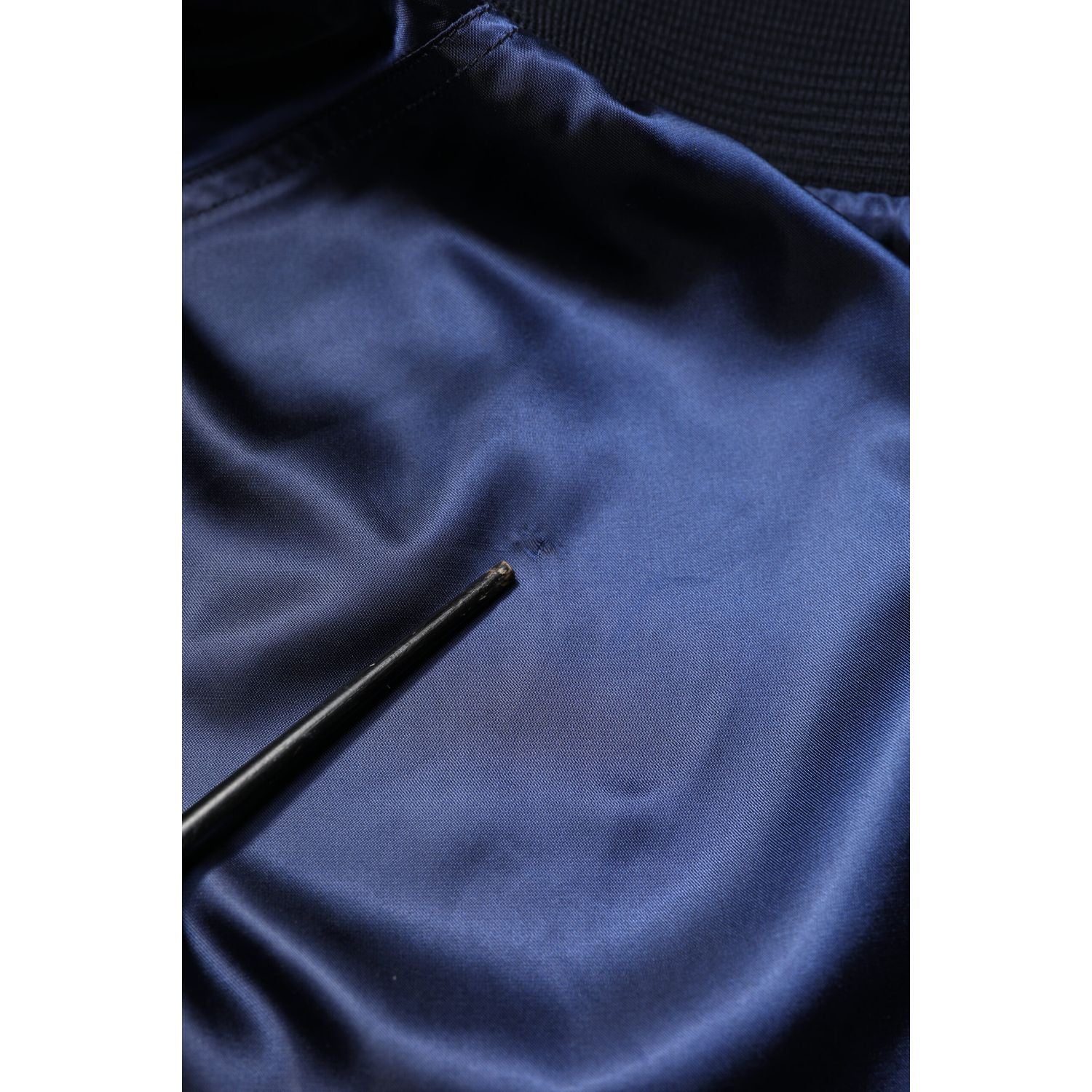 Dolce & Gabbana Blue Nylon DG Crown Full Zip Bomber Jacket