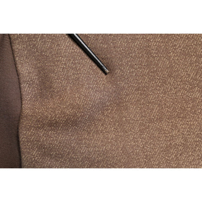 Dolce & Gabbana Brown Cotton Jogger Sweatpants Pants Dolce & Gabbana