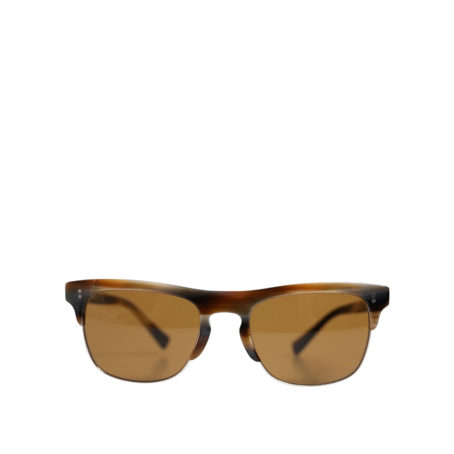 Dolce & Gabbana Brown Striped Acetate Square DG4305 Eyewear Sunglasses