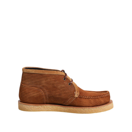 Dolce & Gabbana Brown Suede Nubuck Leather Desert Ankle Boots Shoes Dolce & Gabbana